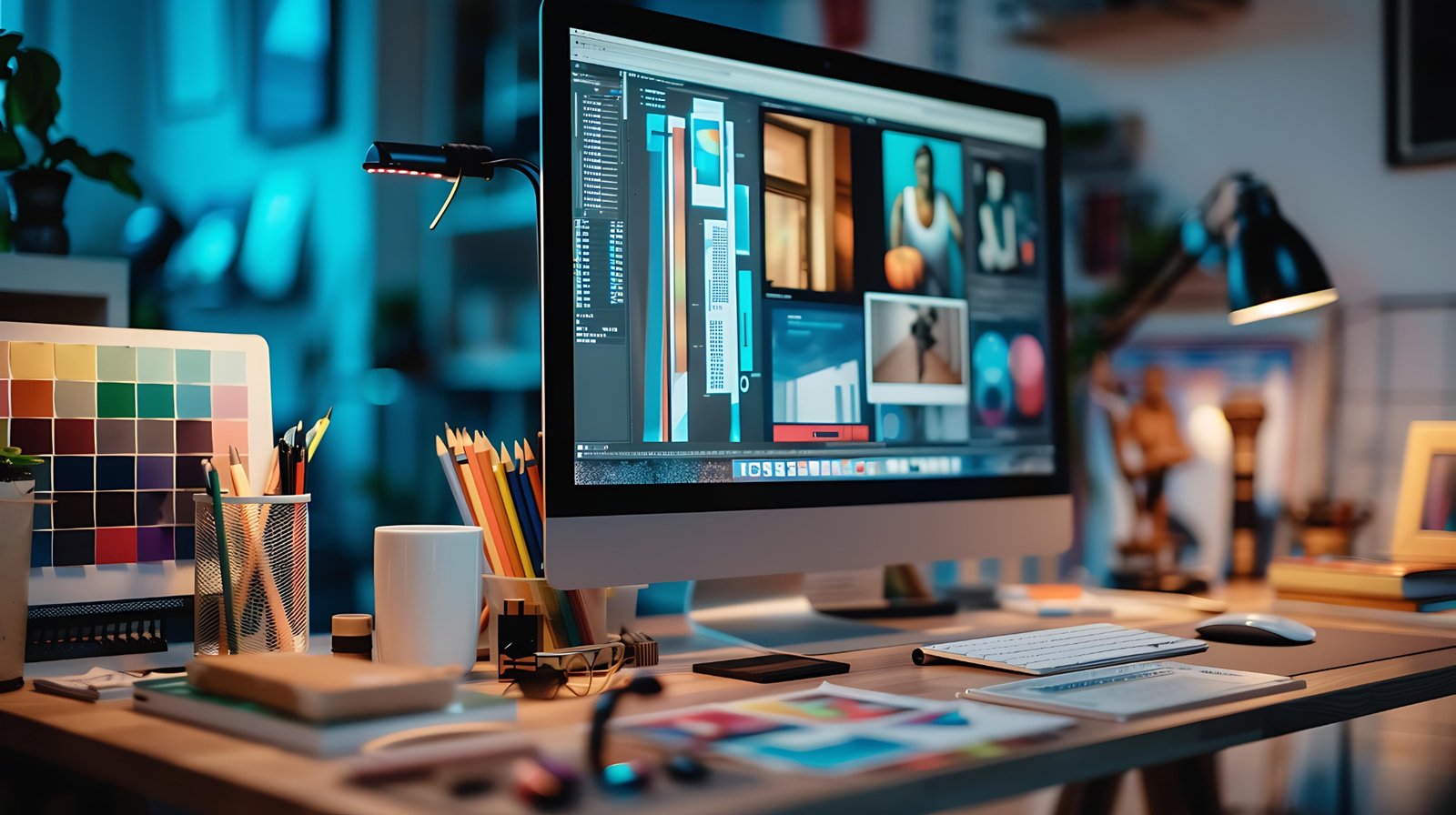 Website design and digital workspace
